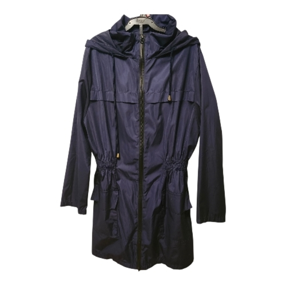 Women's Navy Hooded Jacket